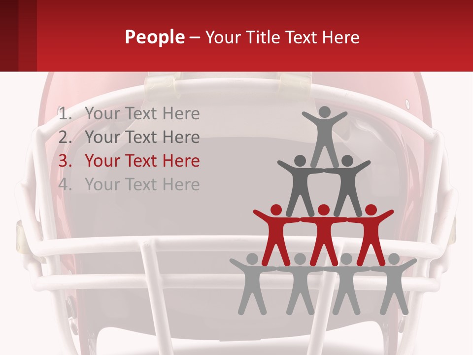 Football Helmet PowerPoint Template