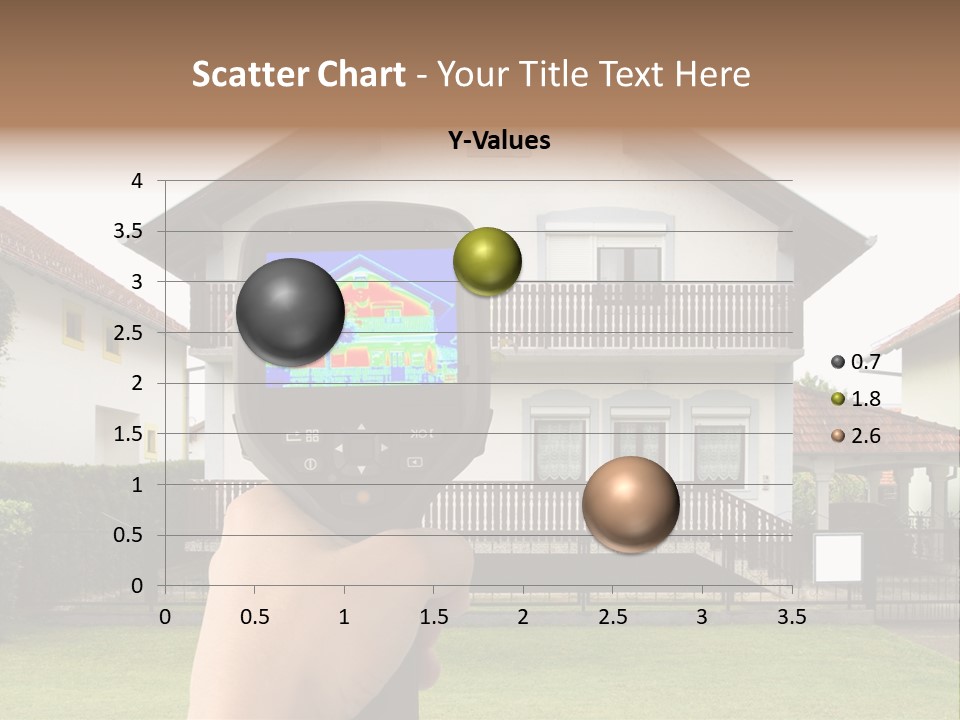Heat Loss In The House PowerPoint Template
