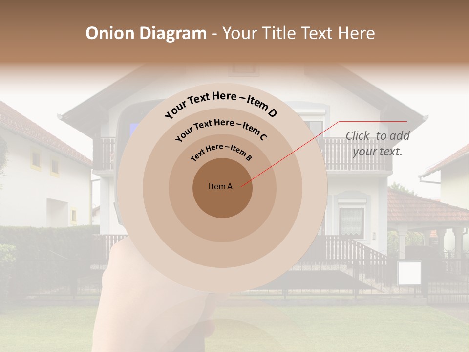 Heat Loss In The House PowerPoint Template