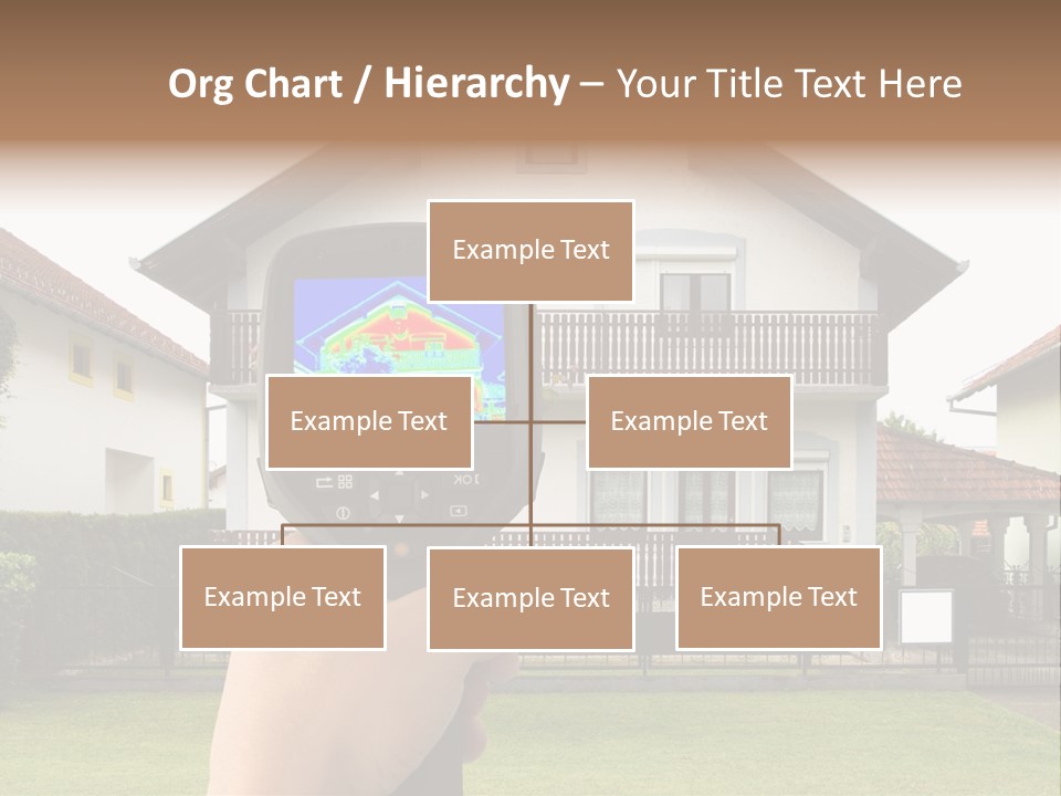 Heat Loss In The House PowerPoint Template