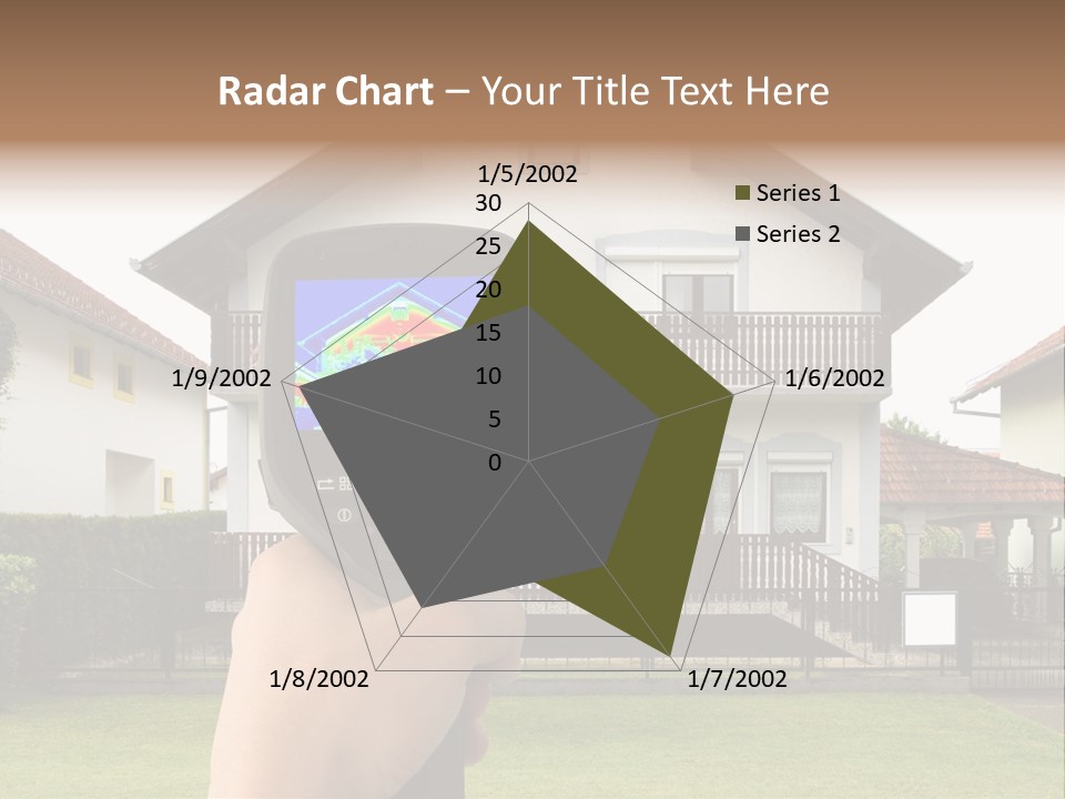 Heat Loss In The House PowerPoint Template