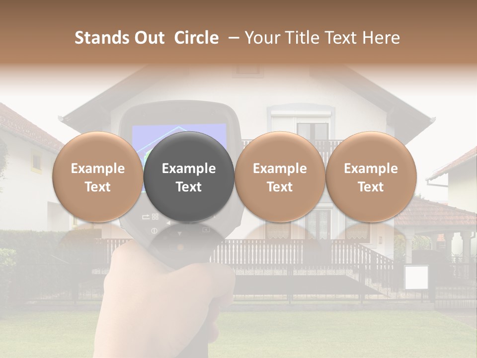Heat Loss In The House PowerPoint Template