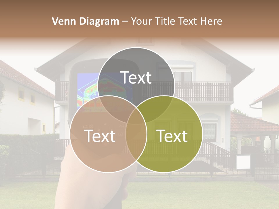 Heat Loss In The House PowerPoint Template