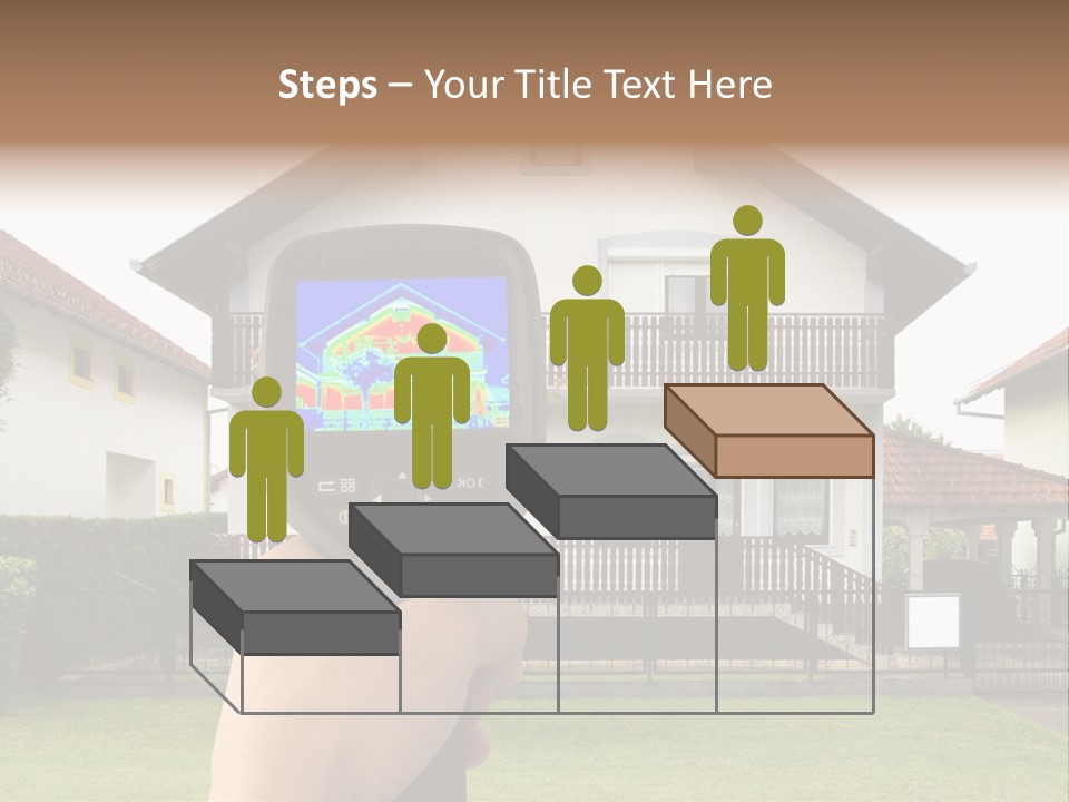 Heat Loss In The House PowerPoint Template