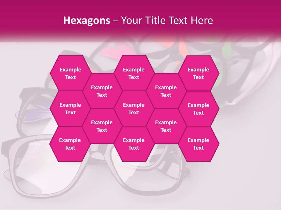 Set Of Glasses PowerPoint Template