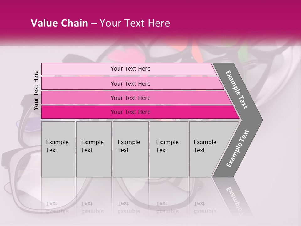 Set Of Glasses PowerPoint Template