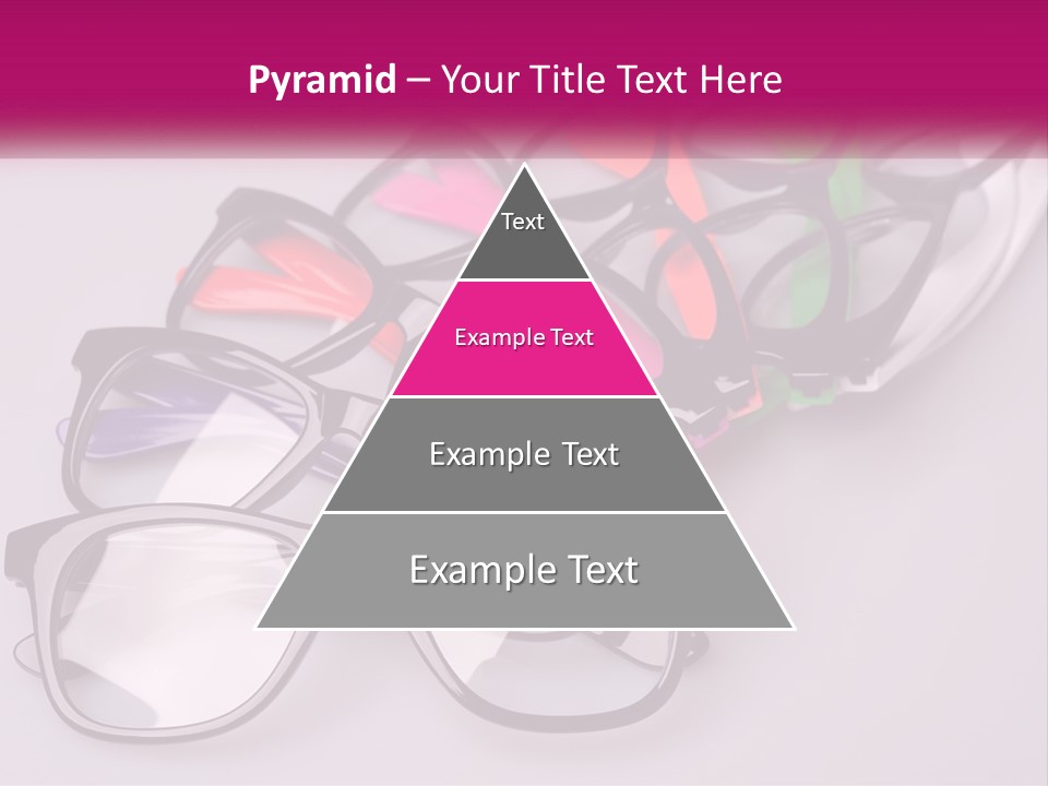 Set Of Glasses PowerPoint Template