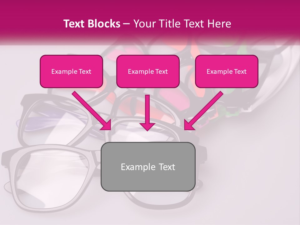 Set Of Glasses PowerPoint Template