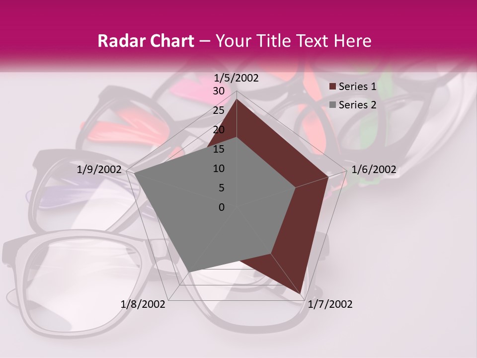 Set Of Glasses PowerPoint Template
