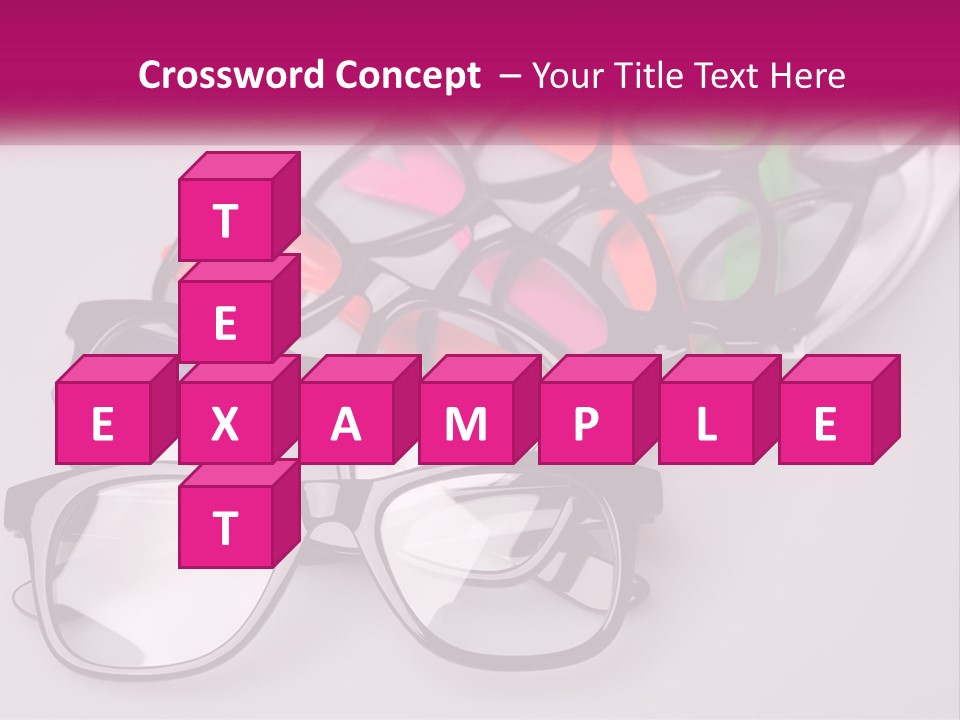 Set Of Glasses PowerPoint Template