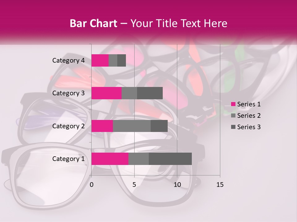 Set Of Glasses PowerPoint Template