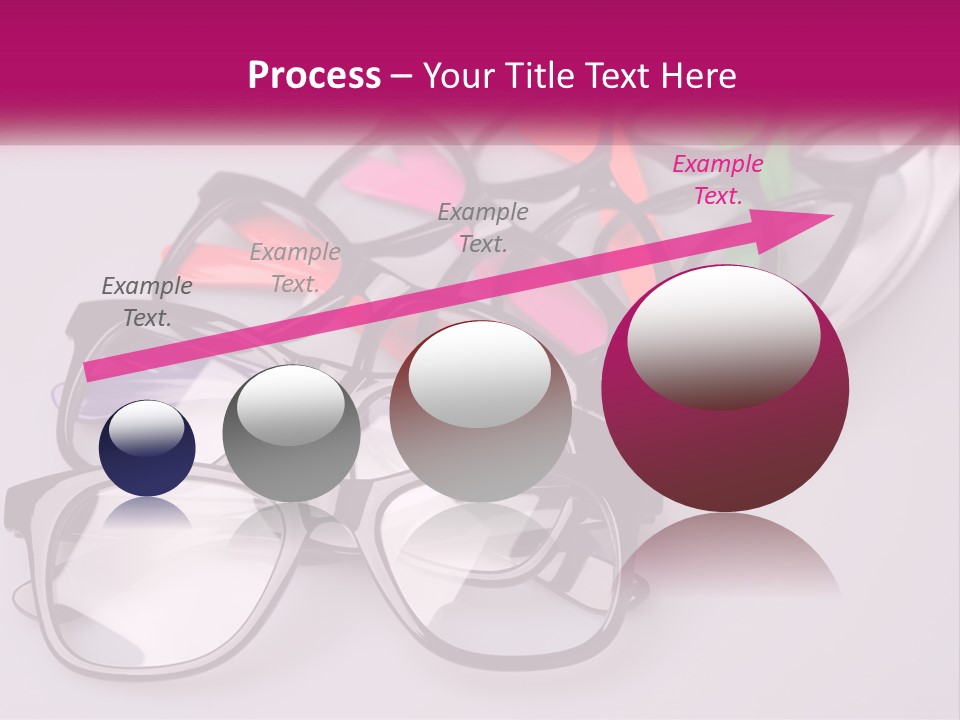 Set Of Glasses PowerPoint Template