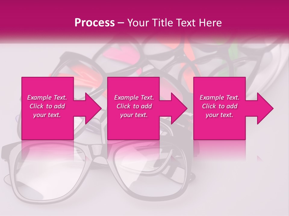 Set Of Glasses PowerPoint Template