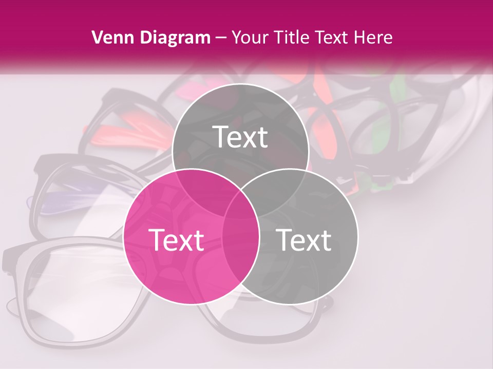 Set Of Glasses PowerPoint Template