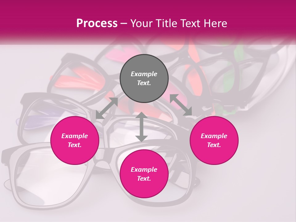 Set Of Glasses PowerPoint Template