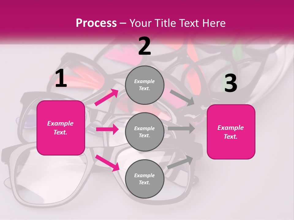 Set Of Glasses PowerPoint Template