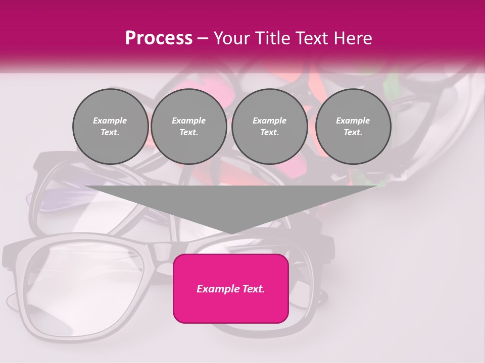 Set Of Glasses PowerPoint Template