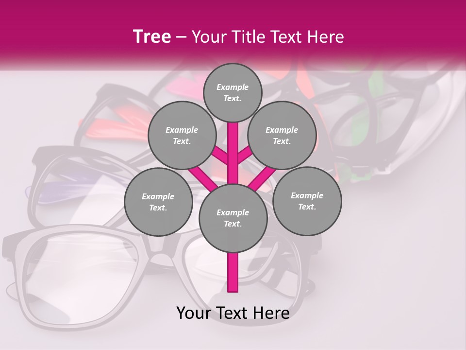Set Of Glasses PowerPoint Template