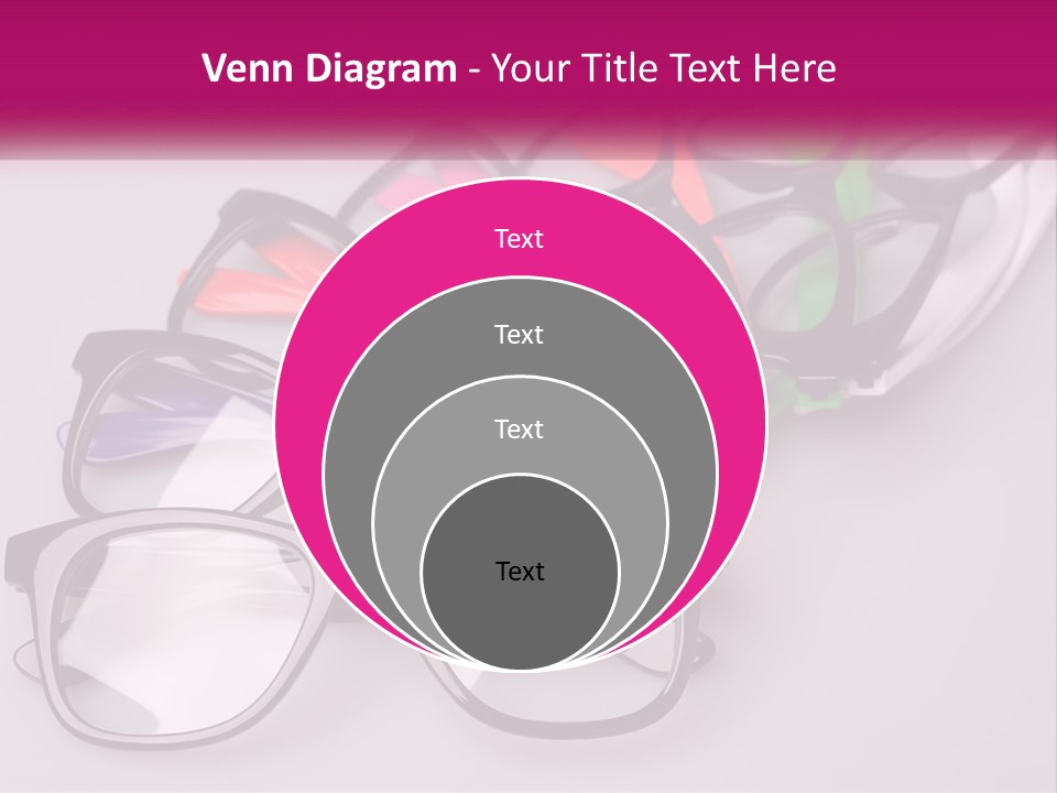 Set Of Glasses PowerPoint Template
