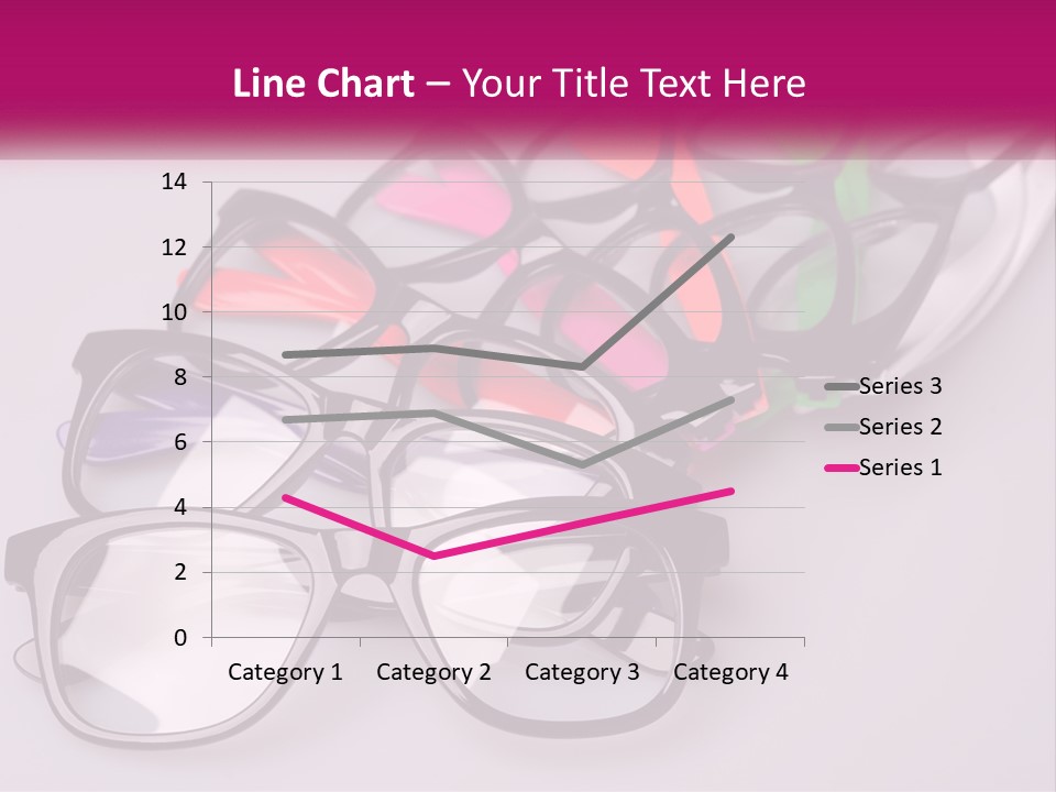 Set Of Glasses PowerPoint Template