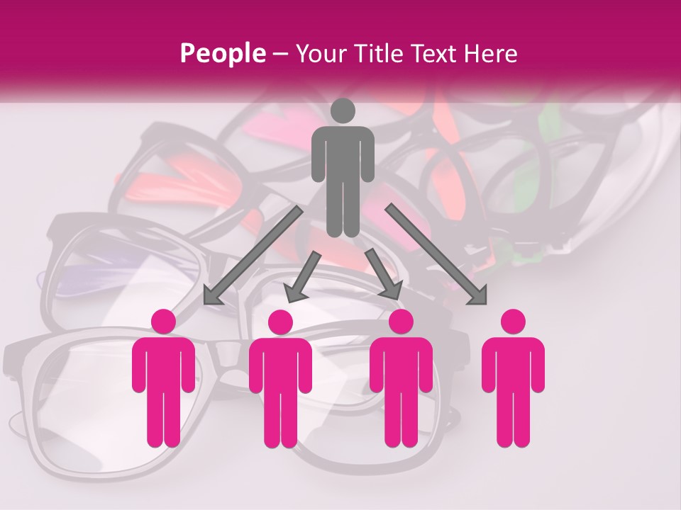 Set Of Glasses PowerPoint Template