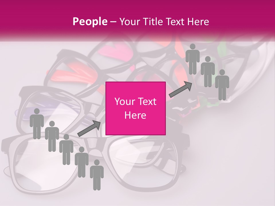 Set Of Glasses PowerPoint Template