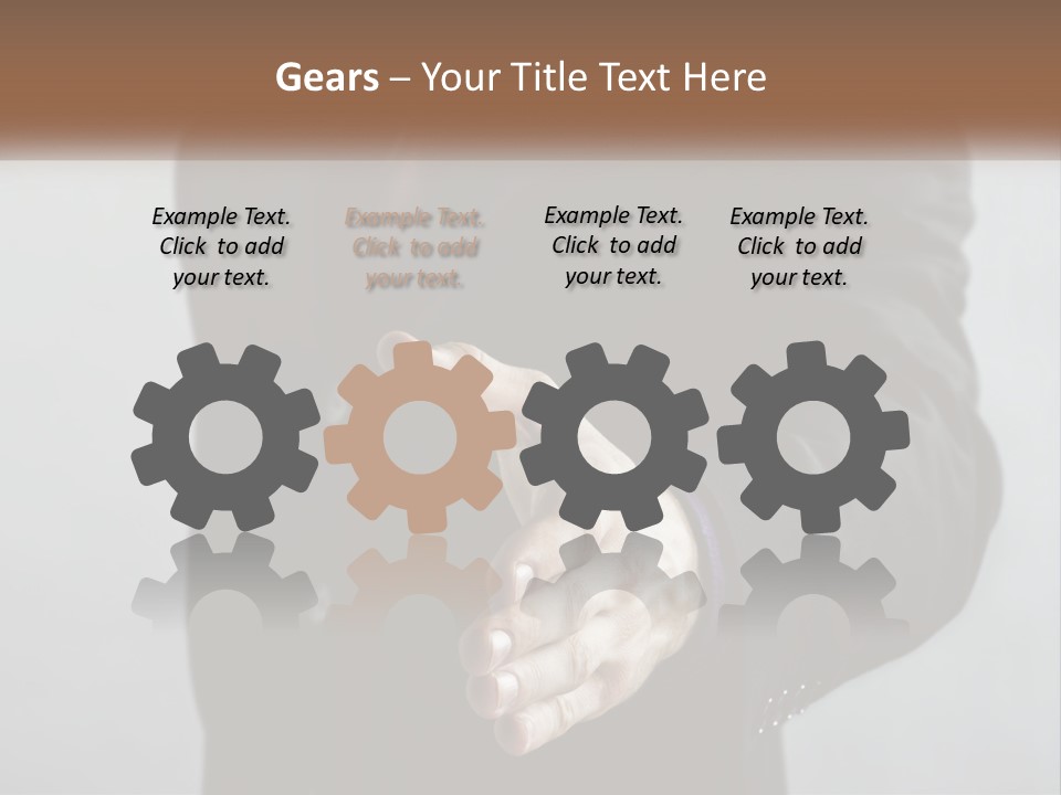 Offer To Handshake PowerPoint Template