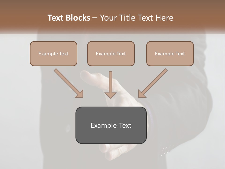 Offer To Handshake PowerPoint Template