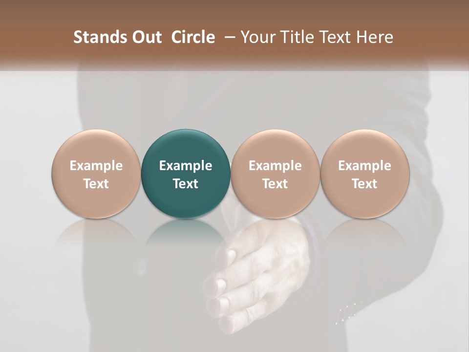 Offer To Handshake PowerPoint Template