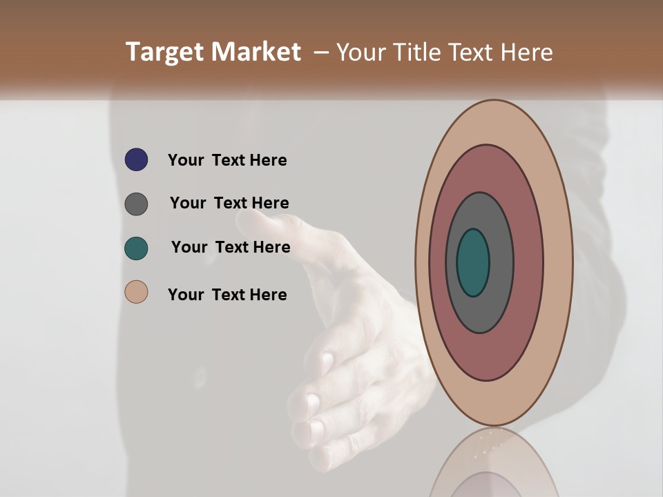 Offer To Handshake PowerPoint Template