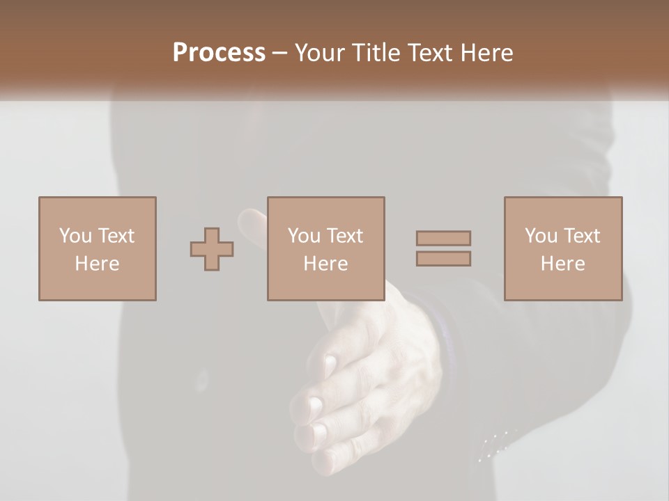 Offer To Handshake PowerPoint Template