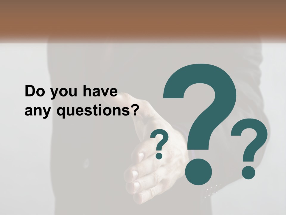 Offer To Handshake PowerPoint Template