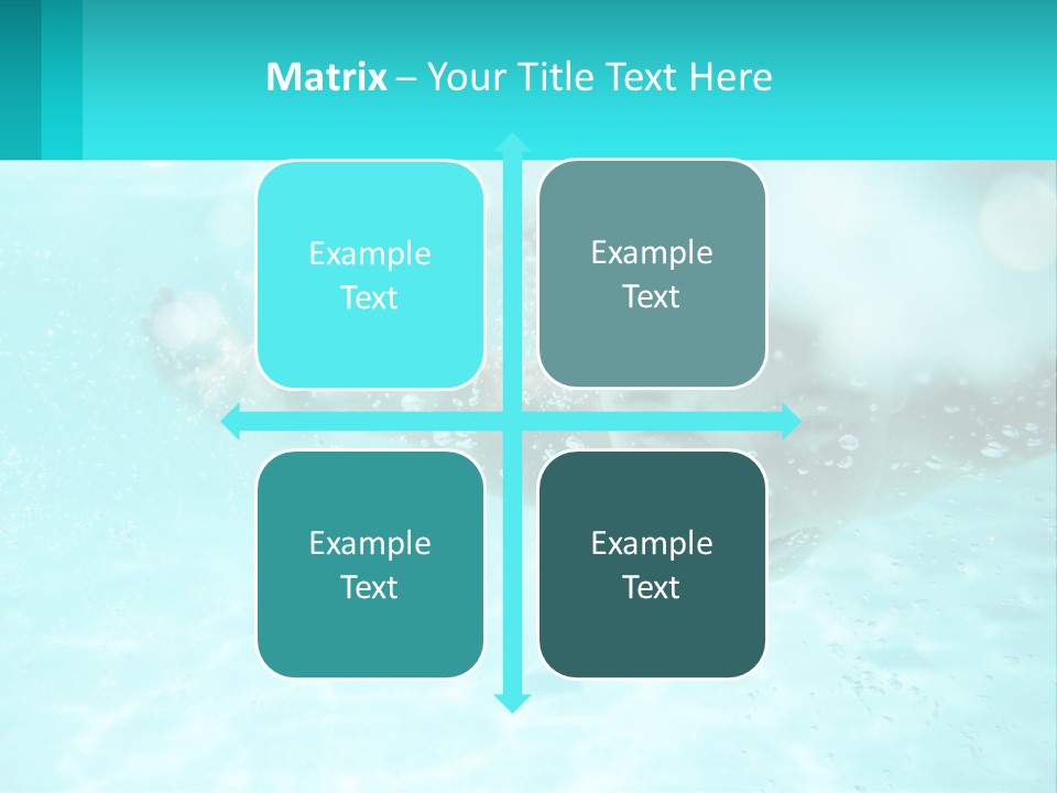 Child In The Pool PowerPoint Template