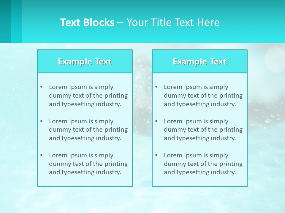 Child In The Pool PowerPoint Template