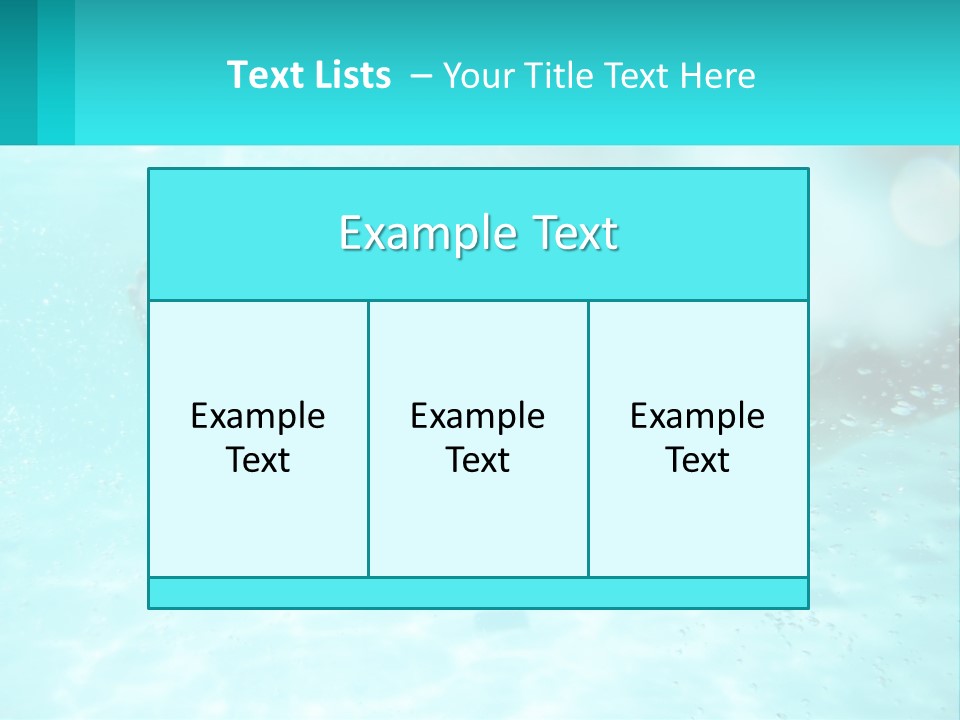 Child In The Pool PowerPoint Template