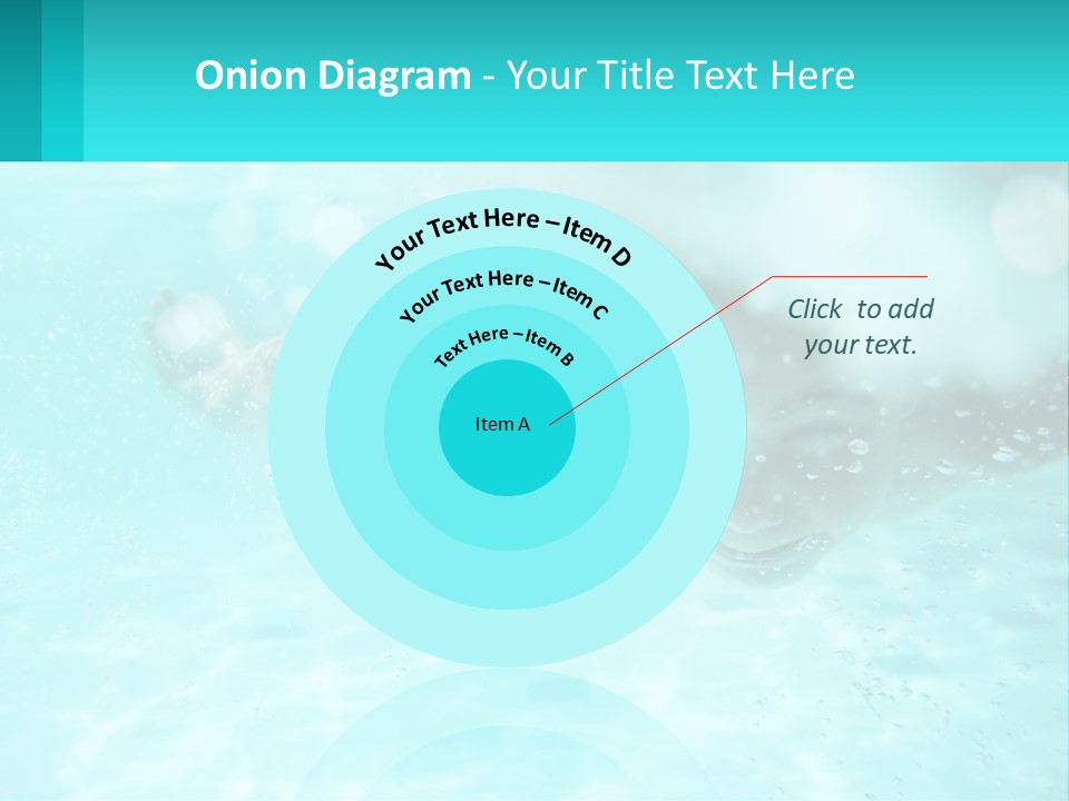 Child In The Pool PowerPoint Template