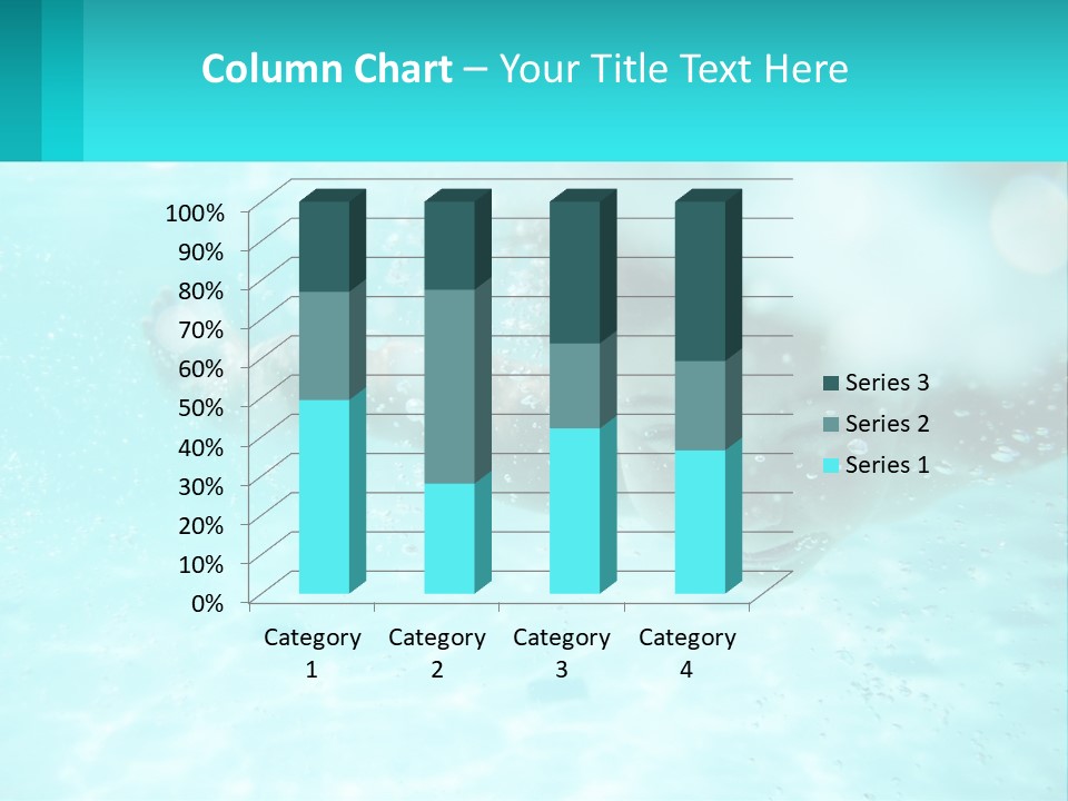 Child In The Pool PowerPoint Template