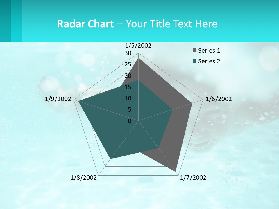 Child In The Pool PowerPoint Template