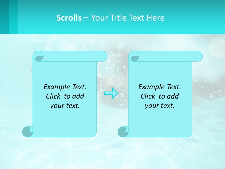 Child In The Pool PowerPoint Template