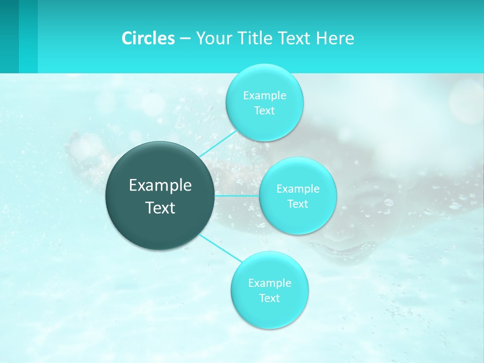 Child In The Pool PowerPoint Template