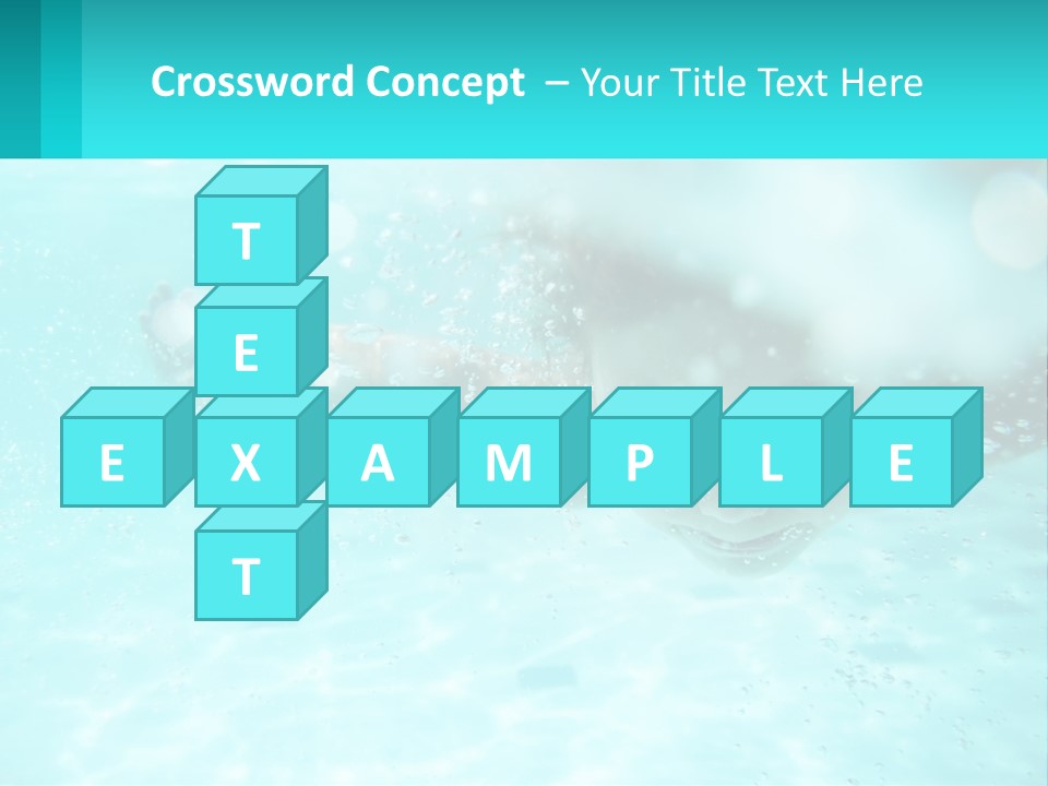 Child In The Pool PowerPoint Template