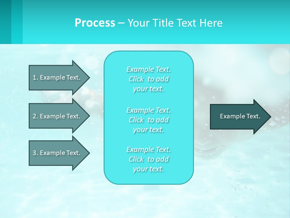 Child In The Pool PowerPoint Template