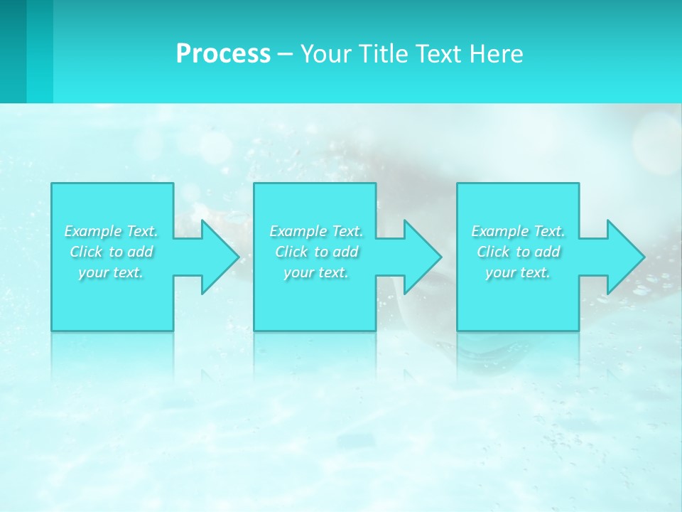 Child In The Pool PowerPoint Template