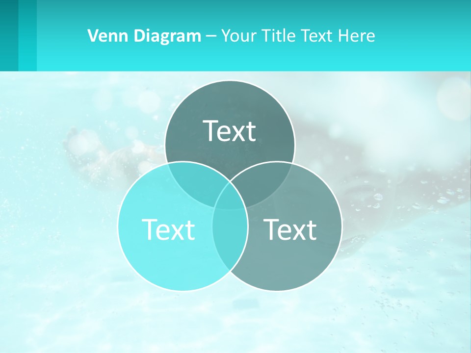 Child In The Pool PowerPoint Template