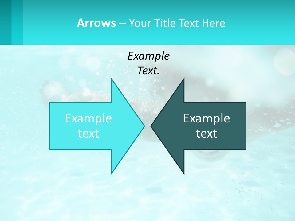 Child In The Pool PowerPoint Template