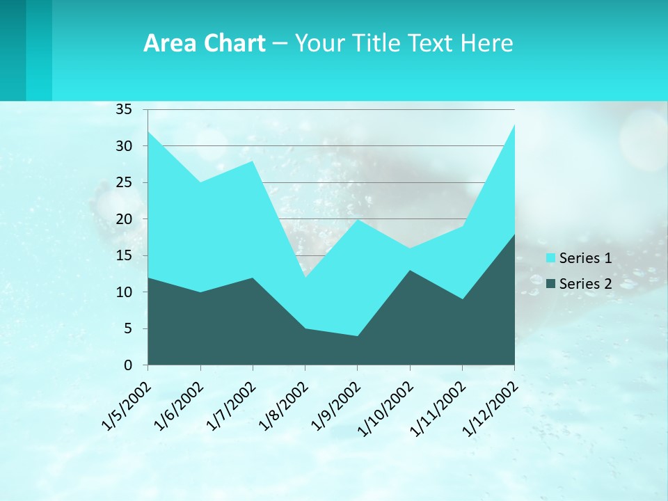 Child In The Pool PowerPoint Template