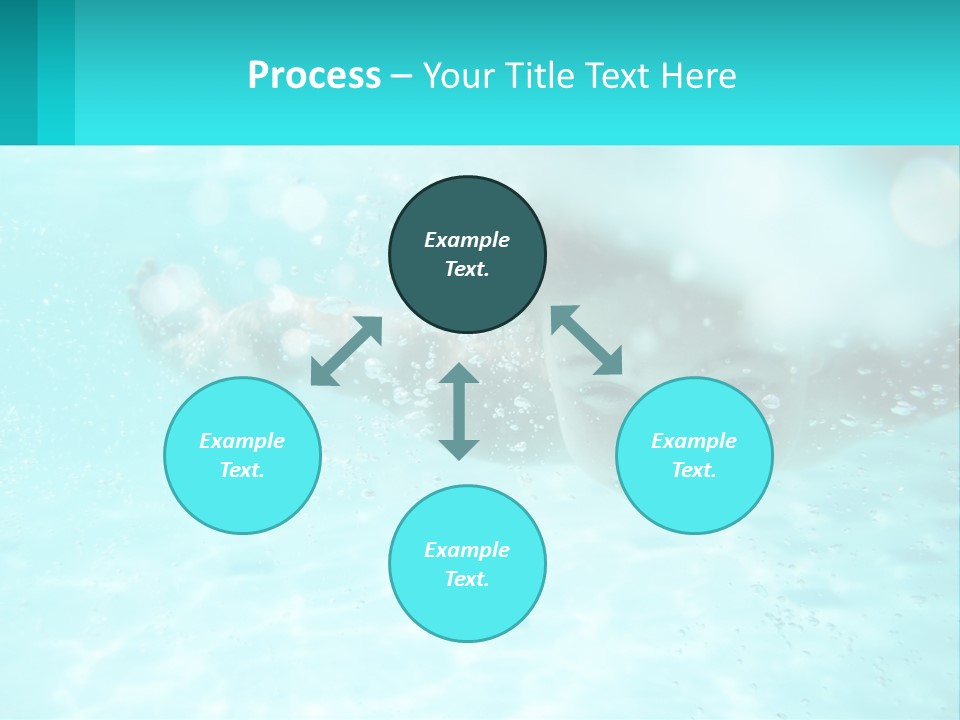 Child In The Pool PowerPoint Template