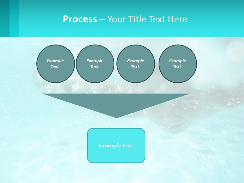 Child In The Pool PowerPoint Template