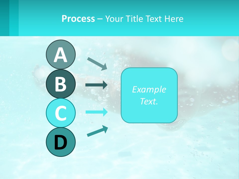 Child In The Pool PowerPoint Template