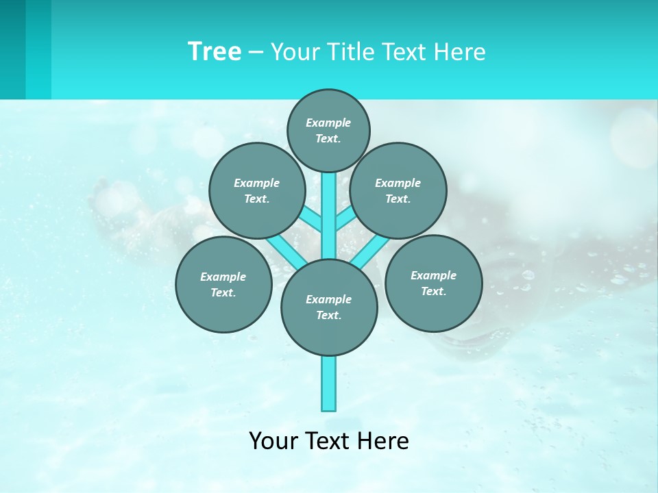 Child In The Pool PowerPoint Template